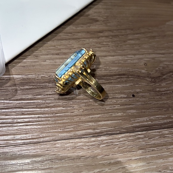 Gemstone and diamond ring - Picture 8 of 17